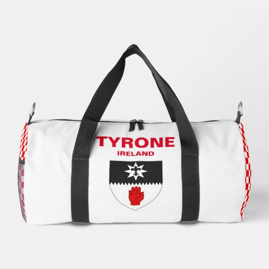Tyrone Ierland - Iers gepersonaliseerd Plunjezak (Achterkant)