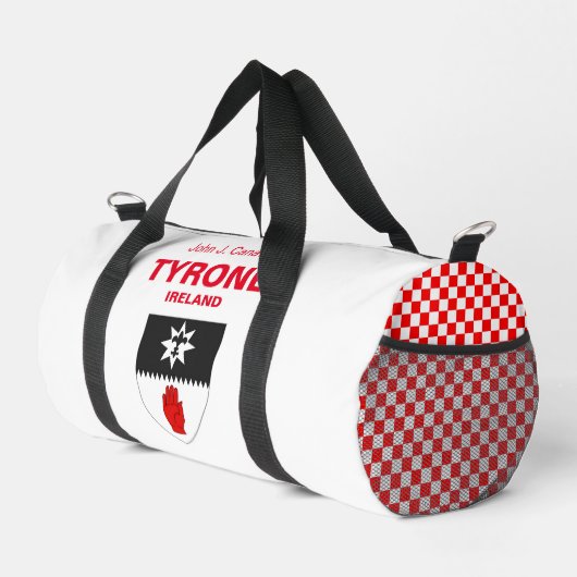 Tyrone Ierland - Iers gepersonaliseerd Plunjezak (Rechterhoek)