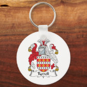 Tyrrell Family Crest Sleutelhanger (Voorkant)