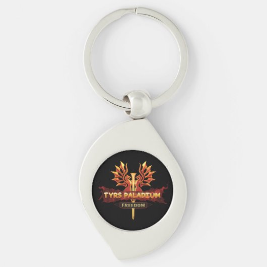Tyrs Paladium Metal Keychain (Voorkant)