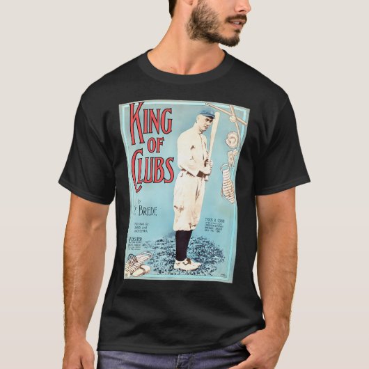 Tyrus Cobb. Detroit Champion Batsman (19091911). T-shirt (Voorkant)