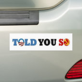tys4 bumpersticker (Op auto)