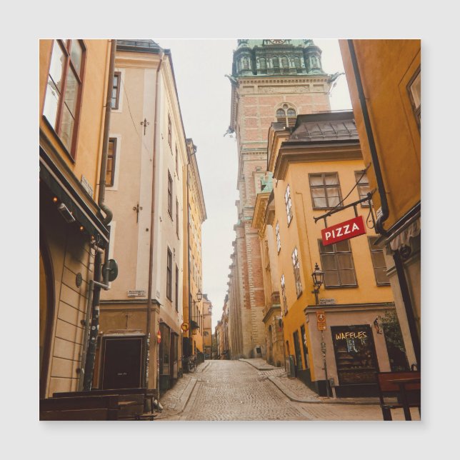 Tyska Brinken, Gamla Stan, Old Town, Stockholm (Voorkant)