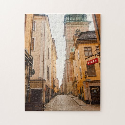 Tyska Brinken, Gamla Stan, Old Town, Stockholm Legpuzzel (Verticaal)