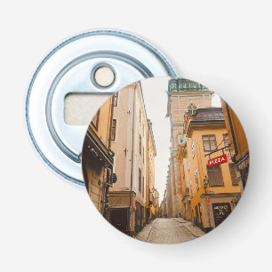 Tyska Brinken, Gamla Stan, Oude Stad, Stockholm Button Flesopener