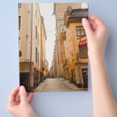 Tyska Brinken, Gamla Stan, Oude Stad, Stockholm Flyer (Hand)