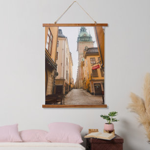 Tyska Brinken, Gamla Stan, Oude Stad, Stockholm Hangend Wandkleed