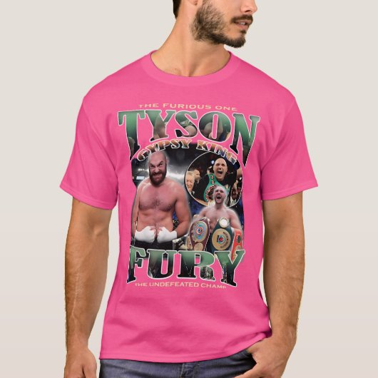 Tyson Fury Gypsy King T-shirt (Voorkant)