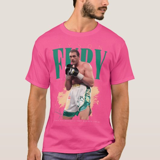 Tyson Fury T-shirt (Voorkant)