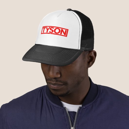 Tyson Stamp Trucker Pet (In situ)