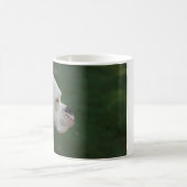 "Tysson" White Boxer Dog Photo Mok (Center)