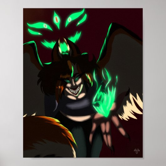 Tyto en Cylla Dark Fantasy Poster  (Voorkant)