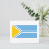 Tyva Republic Flag Briefkaart (Staand voorkant)