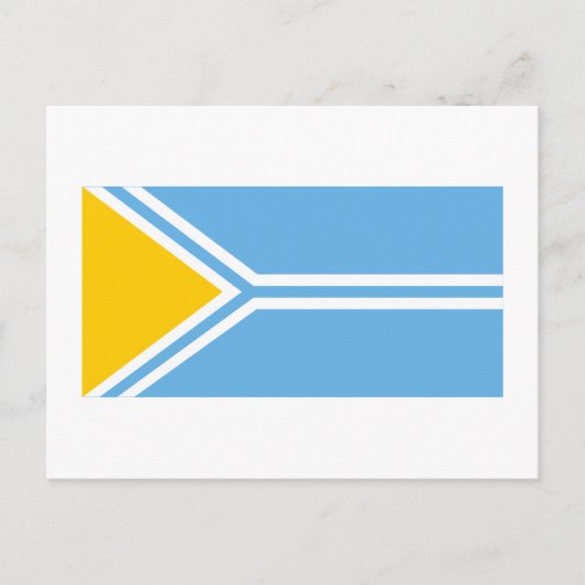 Tyva Republic Flag Briefkaart (Voorkant)