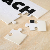 Tywyn strand Gwynedd Wales strand poster Legpuzzel (Zijkant)