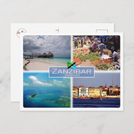 TZ - Tanzania - Zanzibar - Briefkaart (Voorkant / Achterkant)