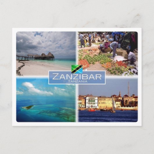 TZ - Tanzania - Zanzibar - Briefkaart (Voorkant)