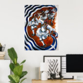 Tzamiko (groot) poster (Thuiskantoor)