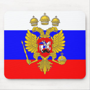 Tzar van Muscovia, Russische vlag Muismat