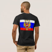 Tzar van Muscovia, Russische vlag T-shirt (Achterkant volledig)