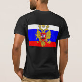 Tzar van Muscovia, Russische vlag T-shirt (Achterkant)