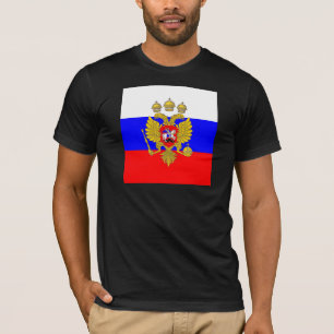 Tzar van Muscovia, Russische vlag T-shirt