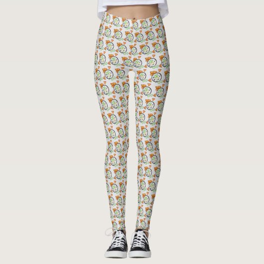 Tzatziki Grieks Meze Dip Mediterranean Food Grieke Leggings (Voorkant)
