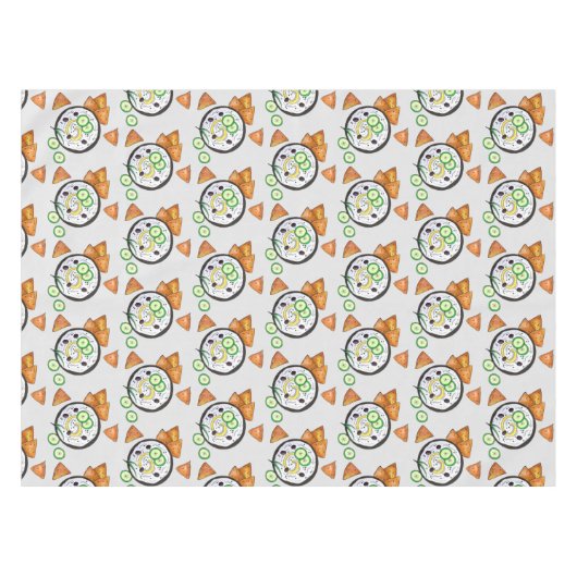 Tzatziki Grieks Meze Dip Mediterranean Food Grieke Tafelkleed (Voorkant (Horizontaal))