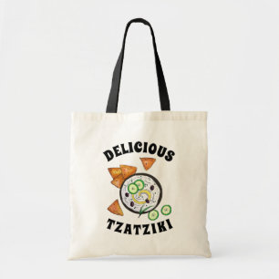 Tzatziki Grieks Meze Dip Mediterranean Food Grieke Tote Bag