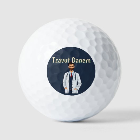Tzavut Danem Golfballen (Voorkant)