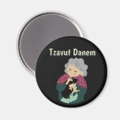 Tzavut Danem Magneet (Voorkant / Achterkant)