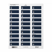 Tzavut Danem Retouradreslabel Etiket (Full Sheet)