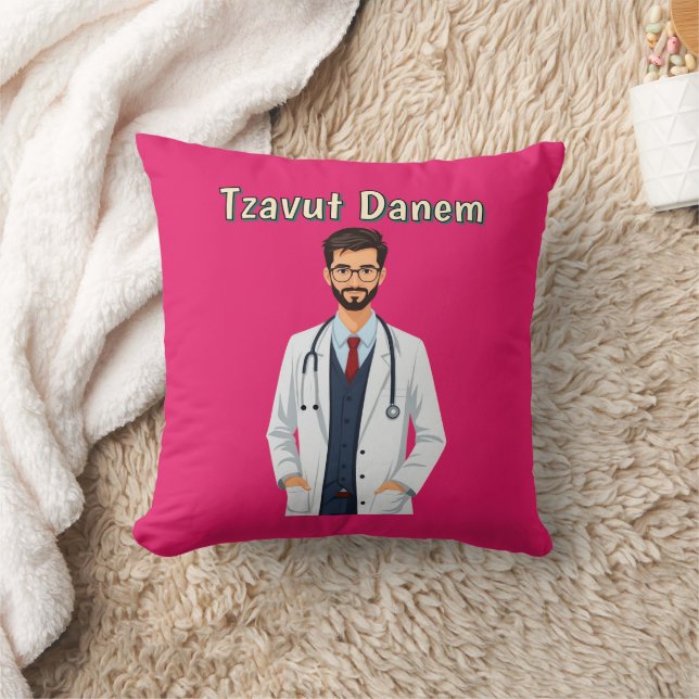 Tzavut Danem Worpkussen Kussen (Deken)
