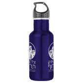 Tzedek, Tzedek Tirdof, achtervolgingsrecht! Torah  Waterfles (Achterkant)