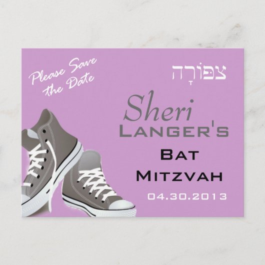 Tziporah Sneakers Briefkaart (Voorkant)