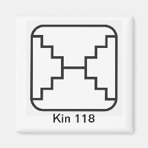 Tzolkin Espelho Branco Kin 118