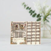 Tzompantli schedelrek Azteekse tempel Briefkaart (Staand voorkant)