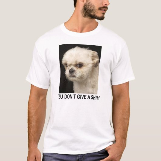 TZU GEEFT GEEN SHIH T-SHIRT (Voorkant)