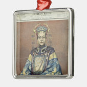 Tz'U-Hsi Empress Dowager van China Metalen Ornament (Links)