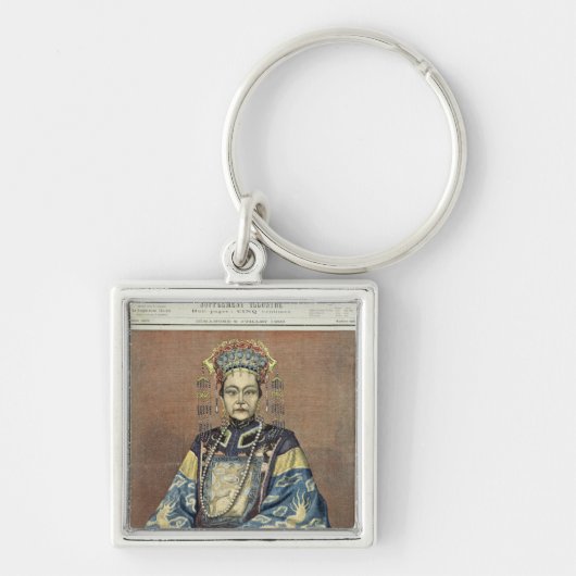 Tz'U-Hsi Empress Dowager van China Sleutelhanger (Voorkant)