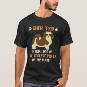 TZU voor de koelste mensen die voor honden worden T-shirt