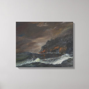 U107 750 dagen 1993 canvas afdruk