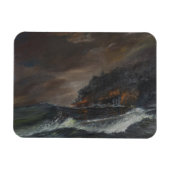 U107 750 dagen 1993 magneet (Horizontaal)