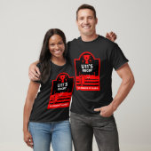 U11 Junior Rugby-spelers T-Shirt (Unisex)