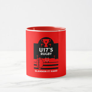 U17 Junior Rugby-spelers Mok