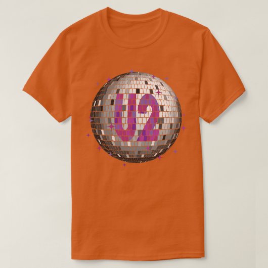 U2 Disco Ball Ultraviolet T-shirt (Design voorkant)
