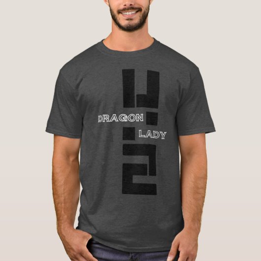 U2 Dragon Lady 1 T-shirt (Voorkant)