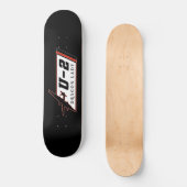 U2 Dragon Lady spionage Persoonlijk Skateboard (Voorkant)