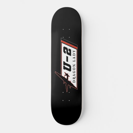 U2 Dragon Lady spionage Persoonlijk Skateboard (Voorkant)