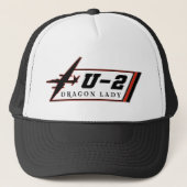 U2 Dragon Lady spionage Trucker Pet (Voorkant)